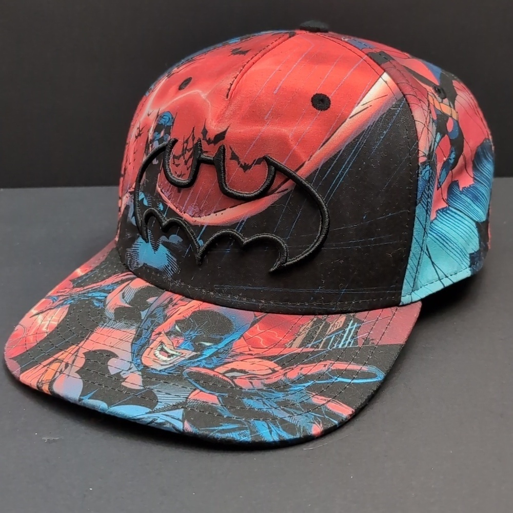 DC Comics Batman Multi-Colored Snapback Hat.
